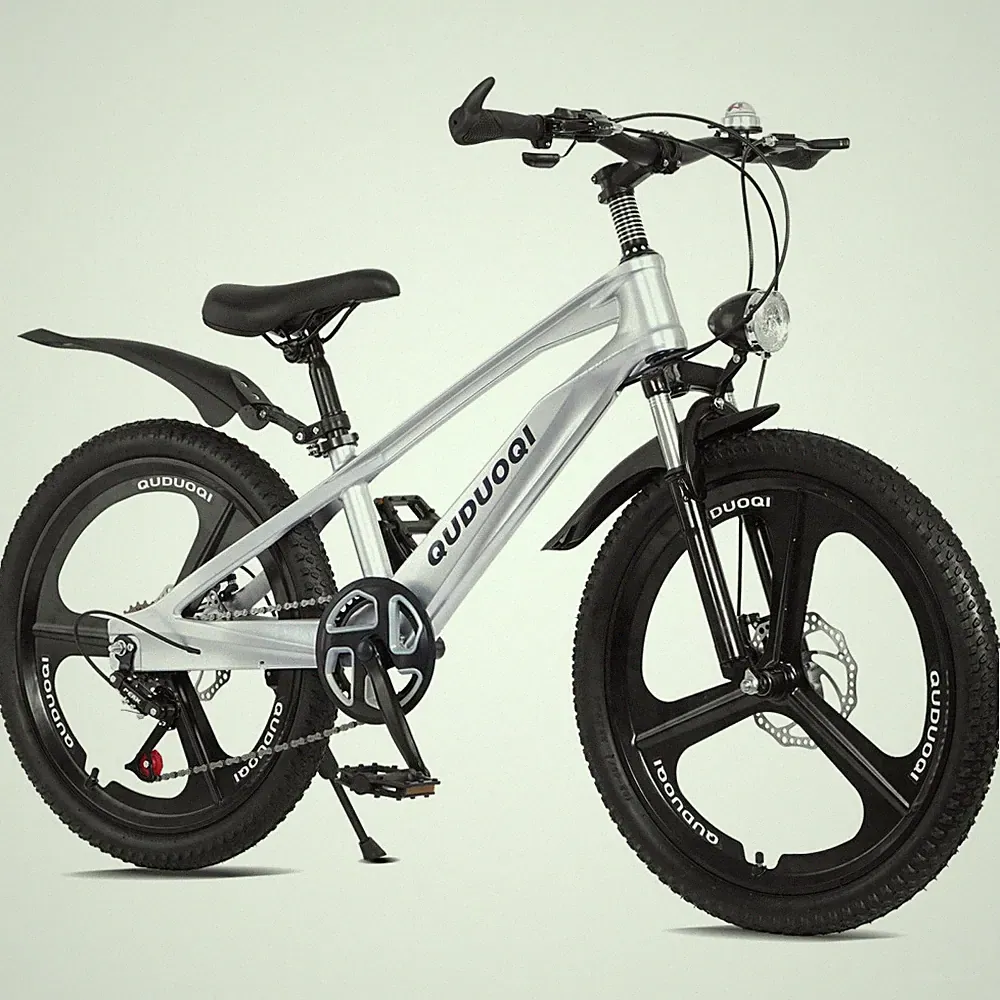 20" Kids Mountain Bike 7-Speed, Lightweight Magnesium Alloy Frame Ages 8-12