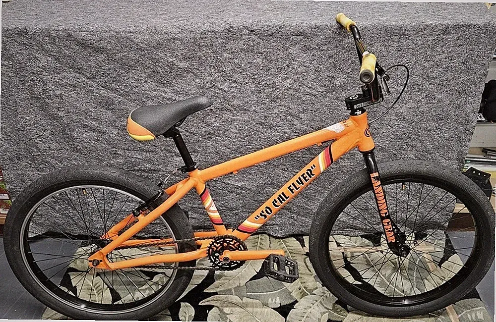 2021 SE BMX BIKE "SO CAL FLYER" 24" Cruiser Orange sealed 3pc fat seat tire Used