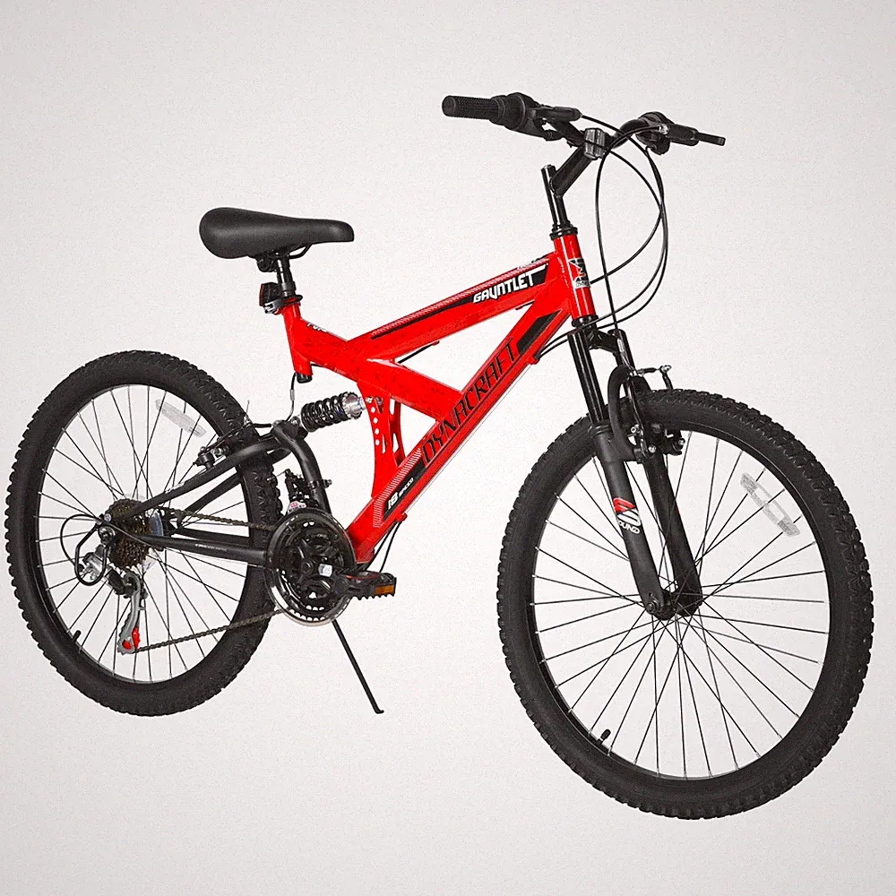 24" Dynacraft Gauntlet Boys Mountain Bike – Adventure-Ready for Ages 12+, Durabl