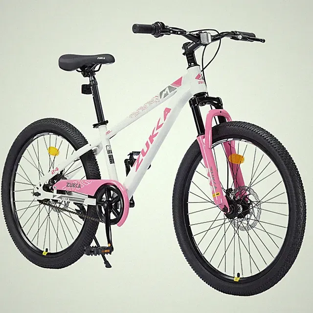 24 Inch Bike Height Adjustable Single Speed for Boys and Girls Age 9-12 Years