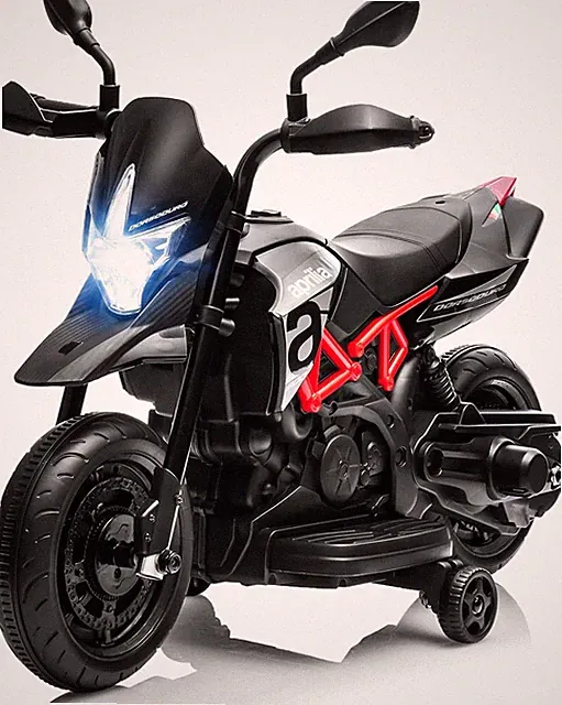 6V Kids Motorcycle Electric Ride-on for Boys Girls Dirt Bike Style & Wheels