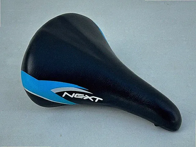 Aidelo Next MOUNTAIN BIKE ROAD BIKE 10.5" 10 1/2" Blue Black Silver Seat Saddle