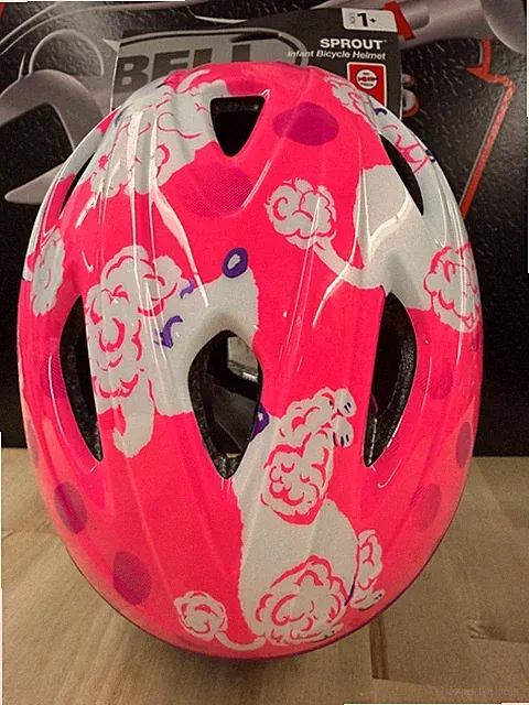 Bell "Sprout" Infant Bicycle Helmet ~ Brand New ~ Ages 1+ ~ With Reflectors