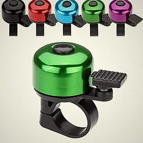 Bike Bell Bicycle Bell Crisp Sound for Adults Kids Boys Girls Green
