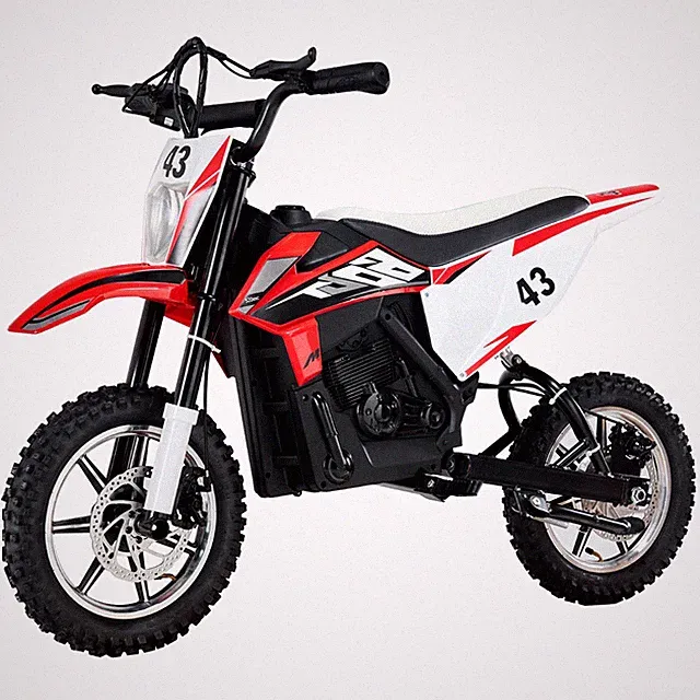 Boys Girls Teens Red Electric Dirt Bike Motorcycle Battery Powered Aged 14+