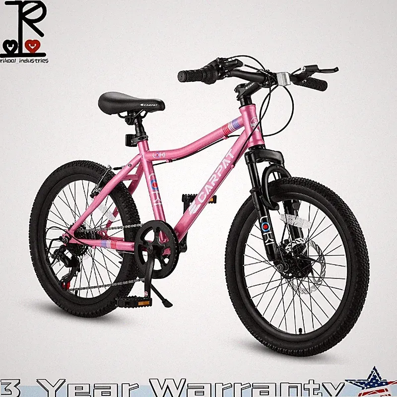 Ecarpat 20'' Kids Bike w/7 Speed,Front Suspension Disc U Brake, Ages 8-12
