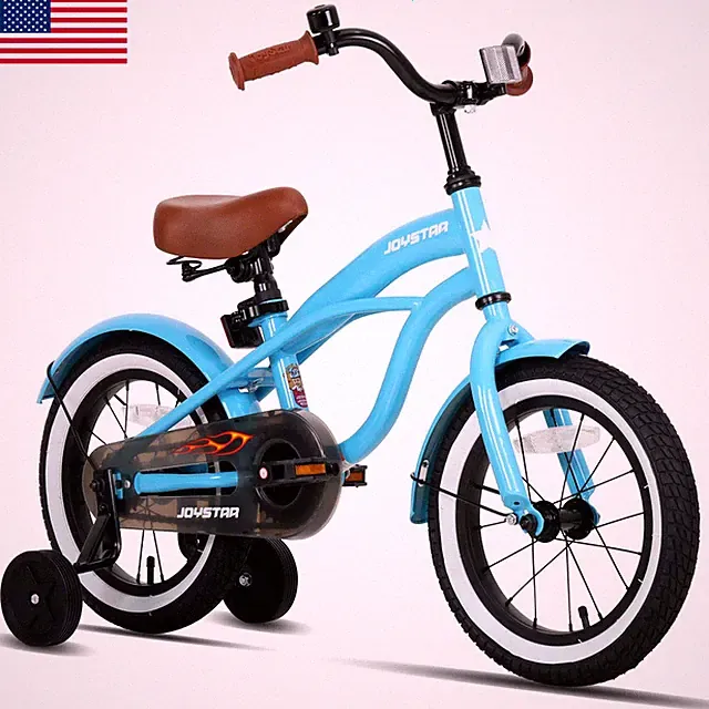 Joystar 14 Inch Kids Bike Training Wheels For Ages 3-5 Years Old Girls Boys