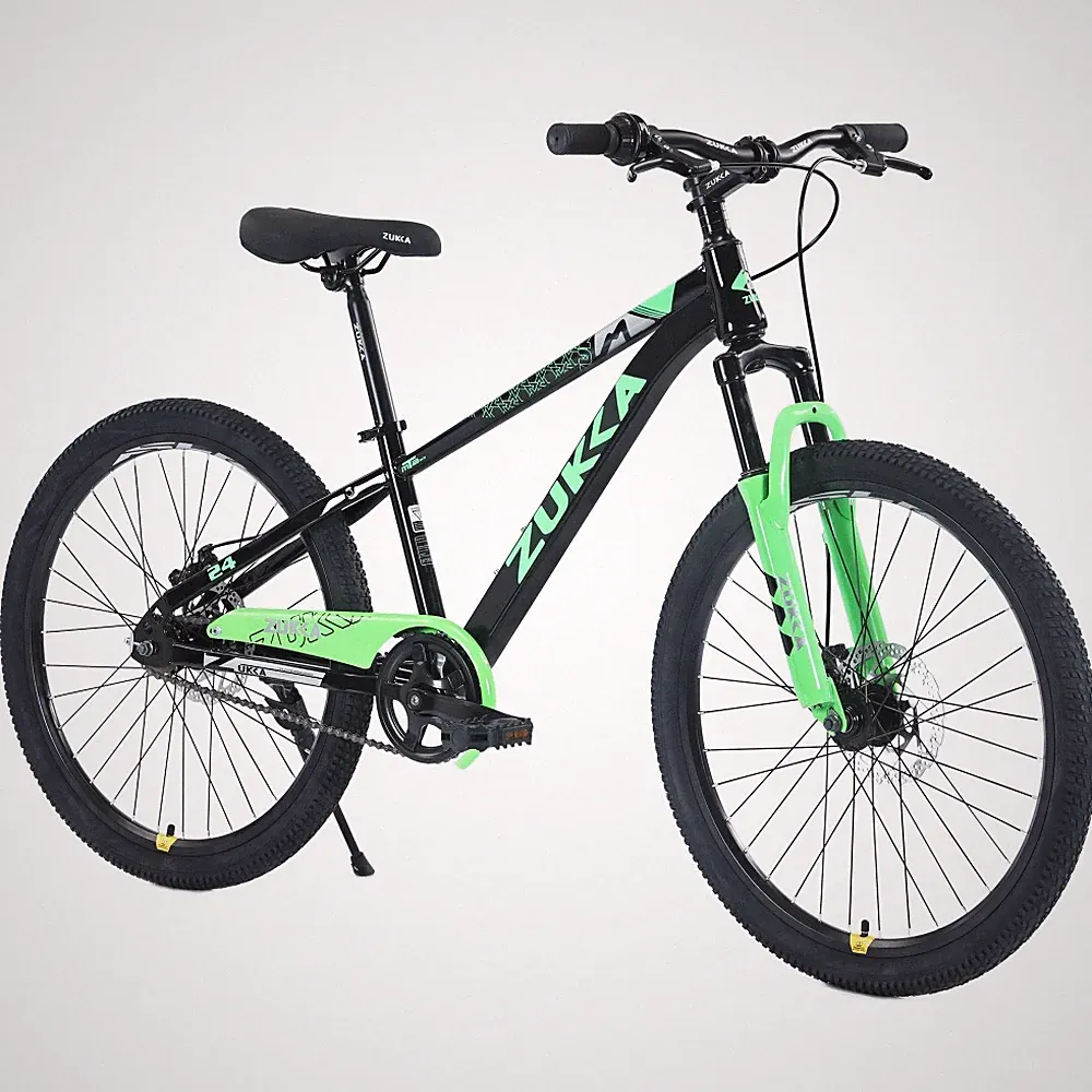 Modern ZUKKA Mountain Bike,24 Inch MTB Bicycle for Boys and Girls Age 9-12 Years