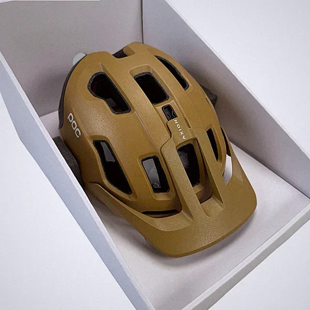 POC Axion Race Mips Cerussite Kashima Uranium Black Matt Bicycle Helmet XS 48-52