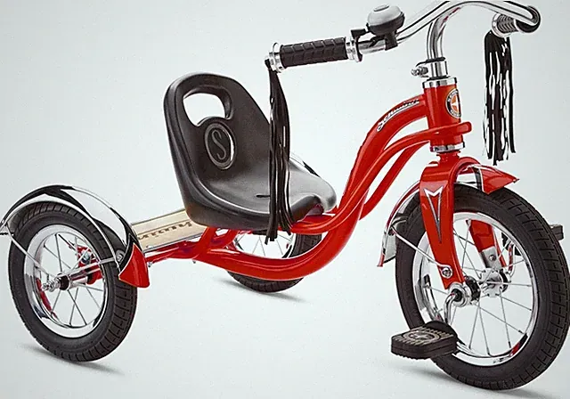 Sturdy Roadster Trike for Toddlers, 12-Inch Wheel & Low Center of Gravity
