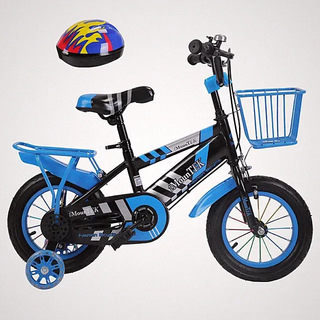 Toddler Kids Bike Bicycles with Training Wheels Basket for 2-7 Years Old Kids