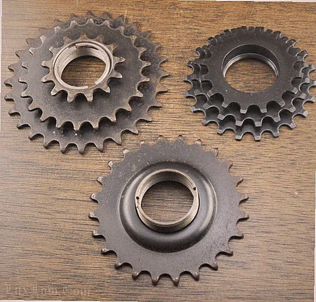 Vintage Sturmey-Archer 3x3 Speed Bike Hub CASSETTE Threaded COGS AW CycloBicycle