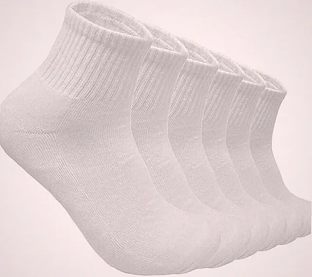 Wholesale Bulk Lots Men Plain Ankle Quarter Low Cut Cotton Socks Size 9-11 10-13
